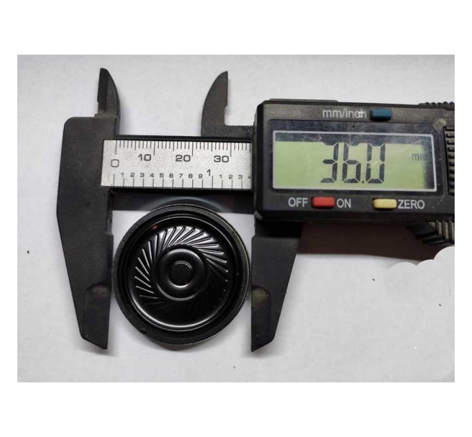 Динамік металевий 8 Ом, 0.5Вт, 36мм