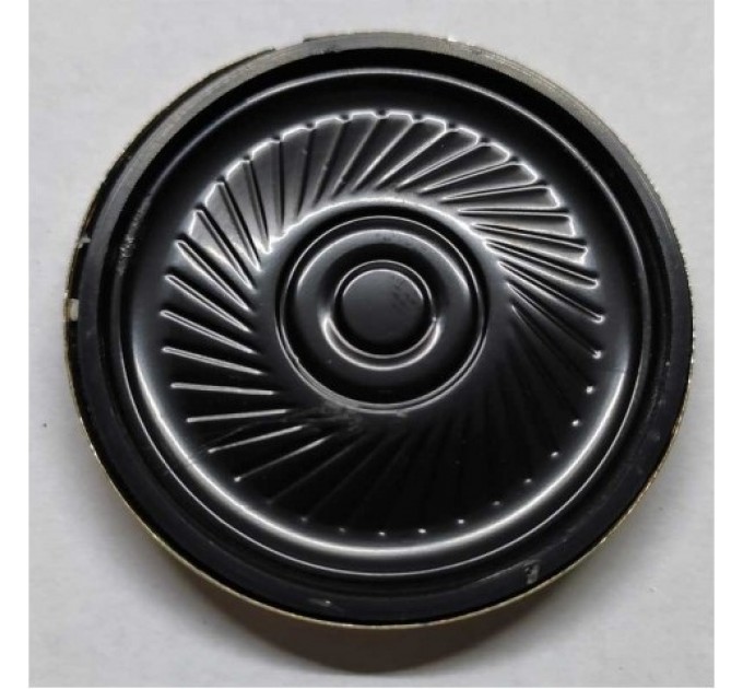 Динамік металевий 8 Ом, 0.5Вт, 36мм