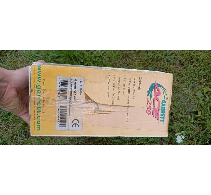 Металошукачі Garrett ACE 250+9" x 12" PROformance™ ACE Searchcoil бу