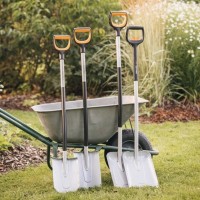 Лопата штикова закруглена Fiskars Xact™ (1066729)