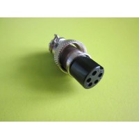 Роз'єм G16 MIC 325 F кріплення на кабель, 5 контактів