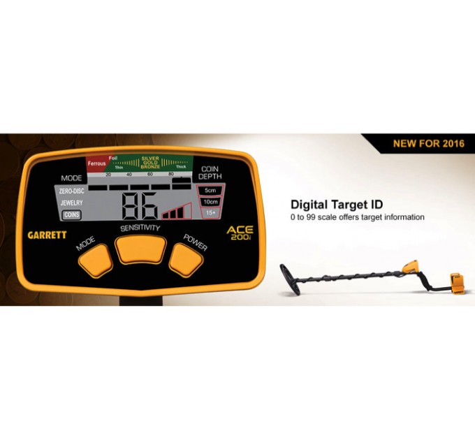 Металошукачі Garrett ACE 200i
