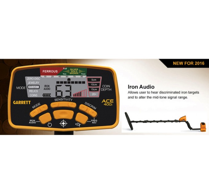 Металошукачі Garrett ACE 400i