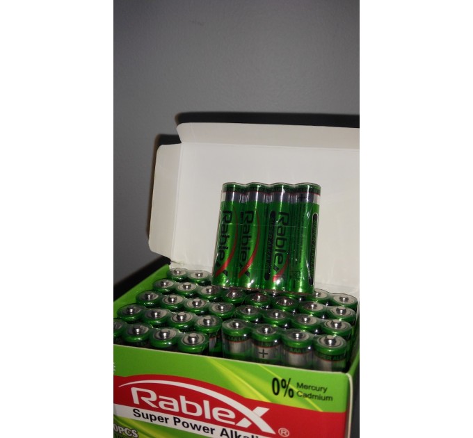 Батарейки Алкаїнові АAА LR03 Rablex