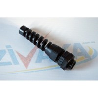 Гермоввод PG7 чорний