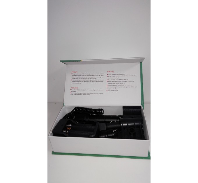 Ліхтар Тактичний WD240-T6, під рушницю