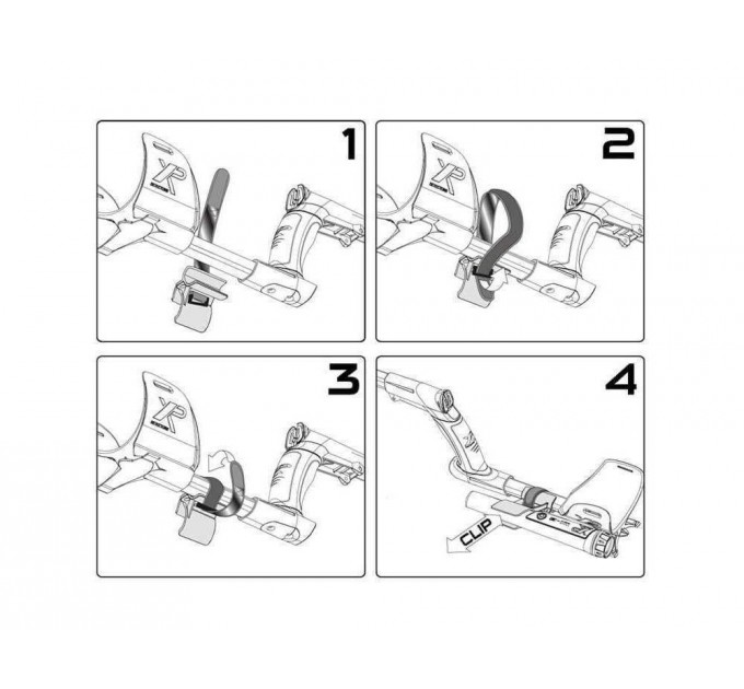Кріплення пінпоінтера XP на підлокітник