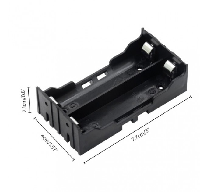 Батарейний відсік 2*18650 PCB