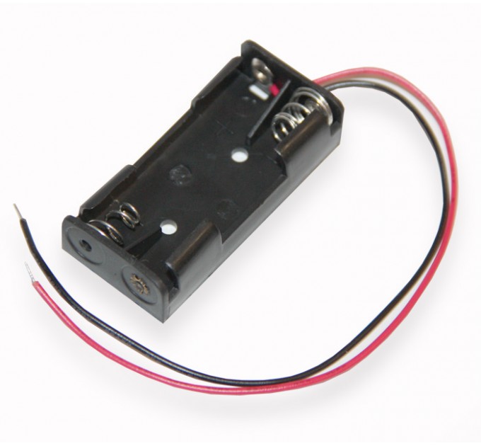 Батарейний відсік 2*AA з дротами