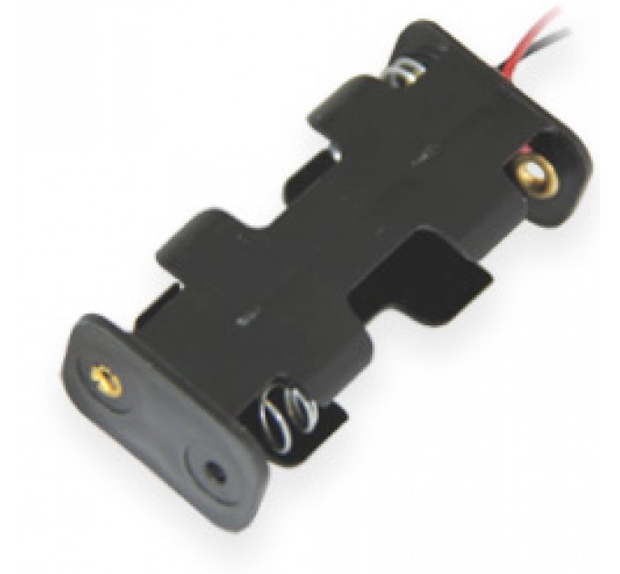 Батарейний відсік 2*AA з дротами typ1