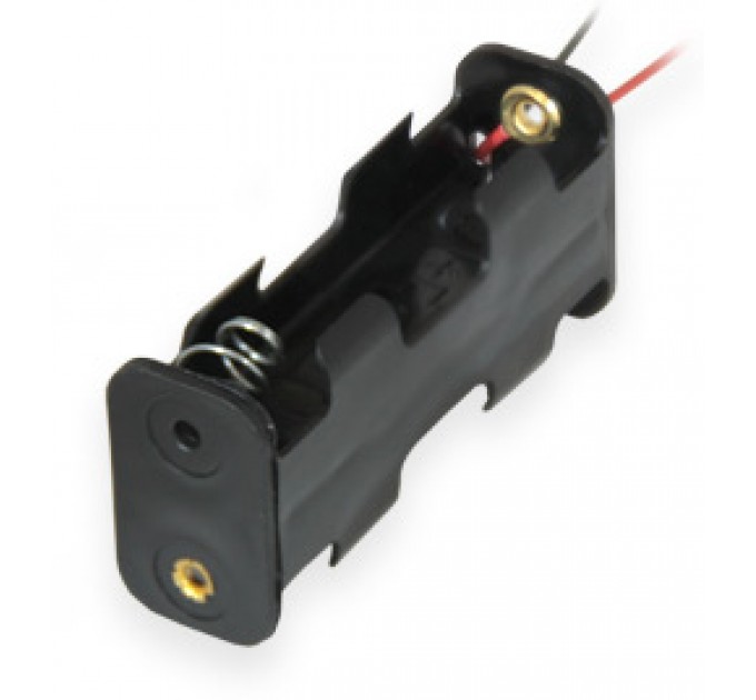 Батарейний відсік 2*AA з дротами typ1