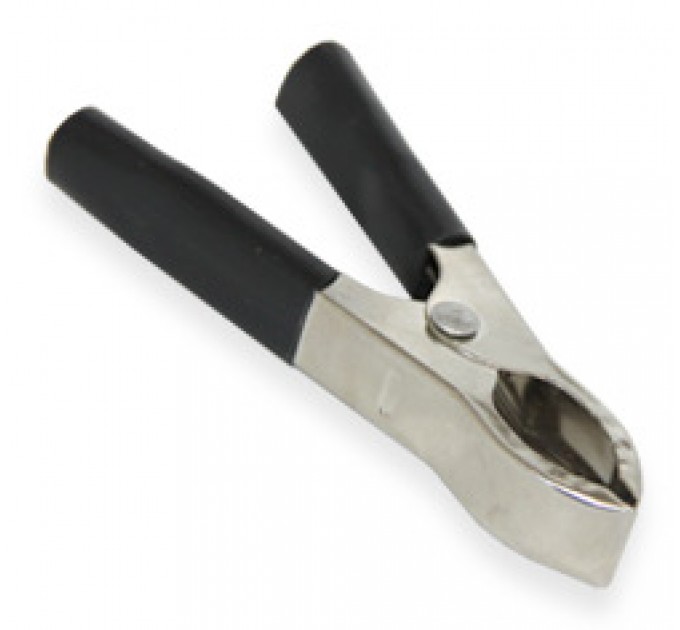 Затиск Крокодил WD037 Чорний L75mm