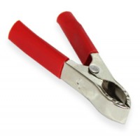 Затиск Крокодил WD037 Червоний L75mm